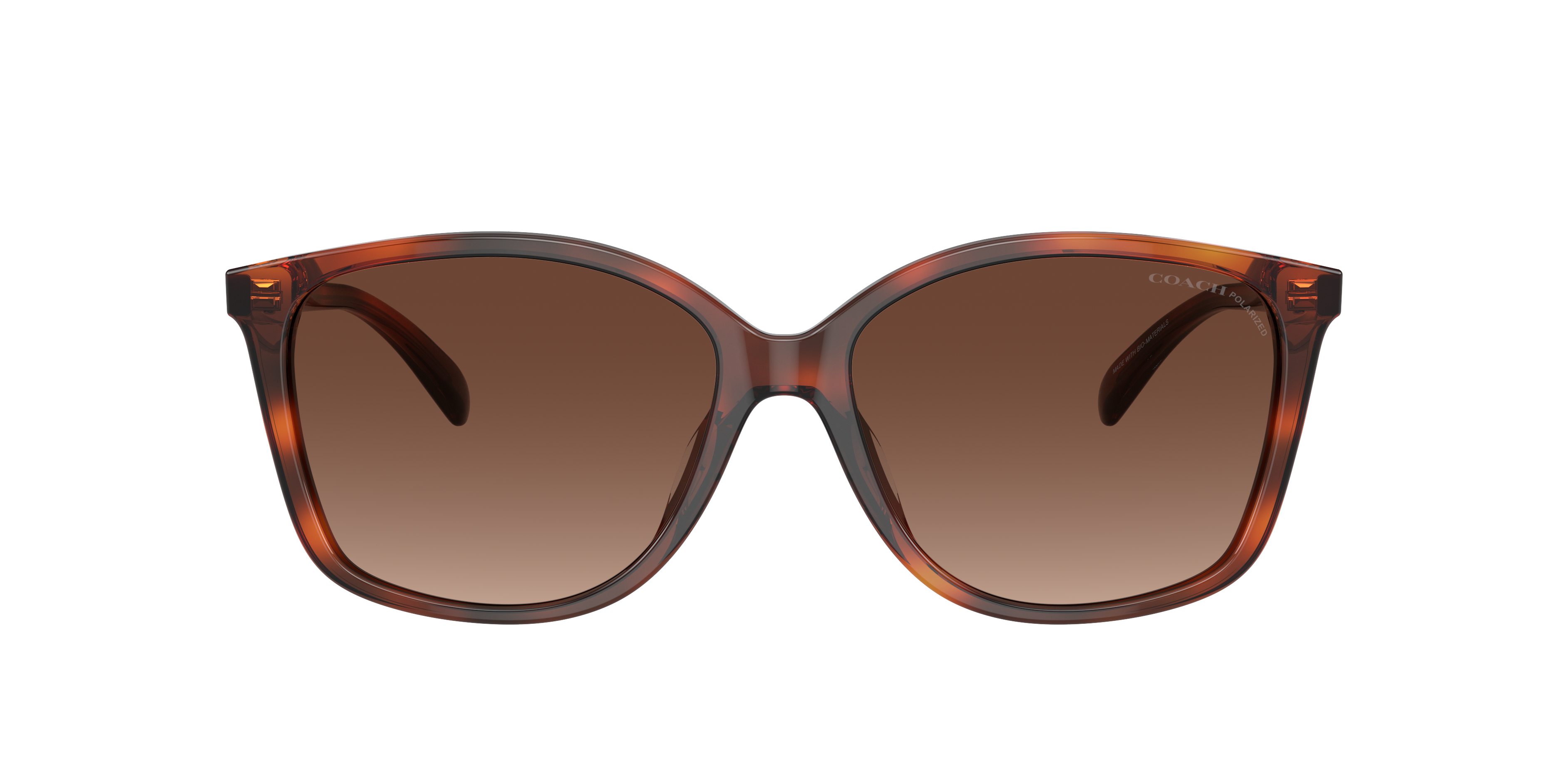 Coach CH558 M (57 - 16) with Brown lenses and Tortoise frame