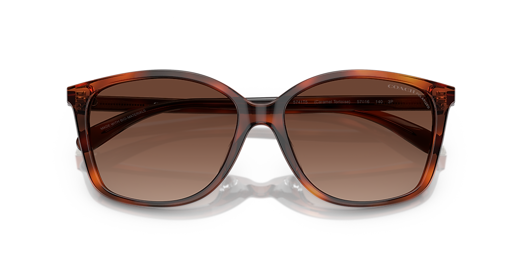 Coach CH558 M (57 - 16) with Brown lenses and Tortoise frame  display picture 1
