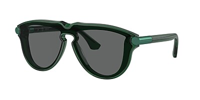 Burberry BE4427 01 Dark Grey & Green Sunglasses | Sunglass Hut  