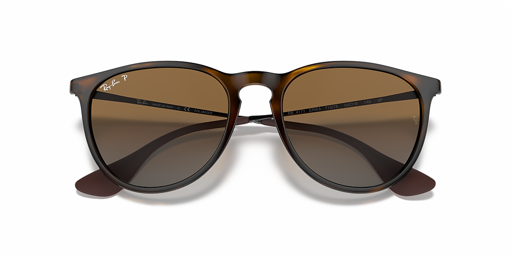 【関税込】Ray Ban 人気サングラス ERIKA RB4171 Ray-Ban RB4171 Erika Classic M (54 - 18) with Brown lenses