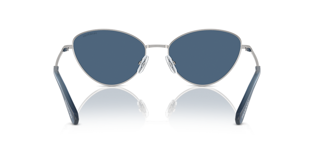 Swarovski SK7014 XXL (58 - 18) with Blue lenses and Silver