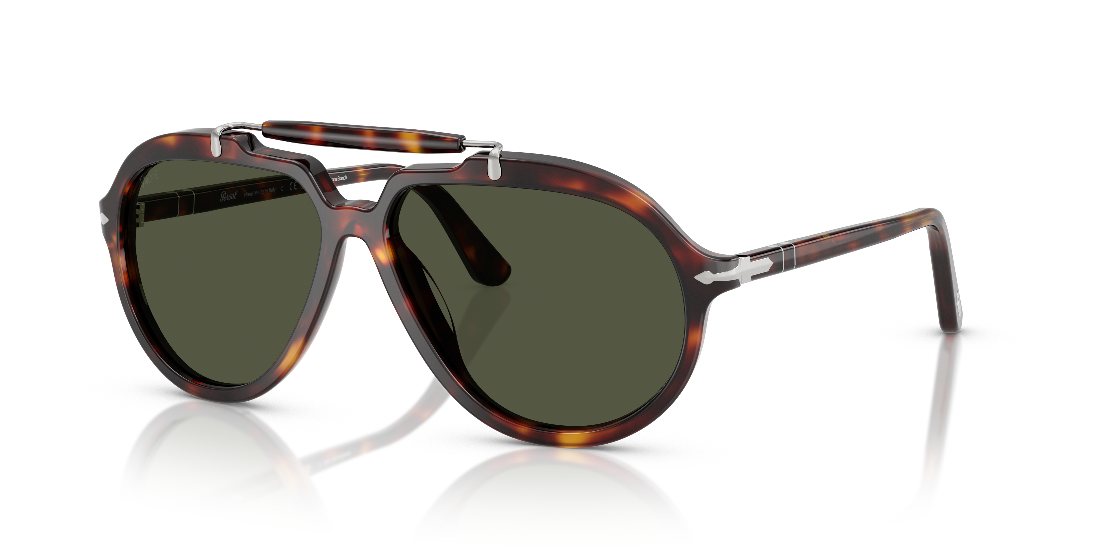Persol PO0202S - Senna Series M (57 - 13) with Green lenses