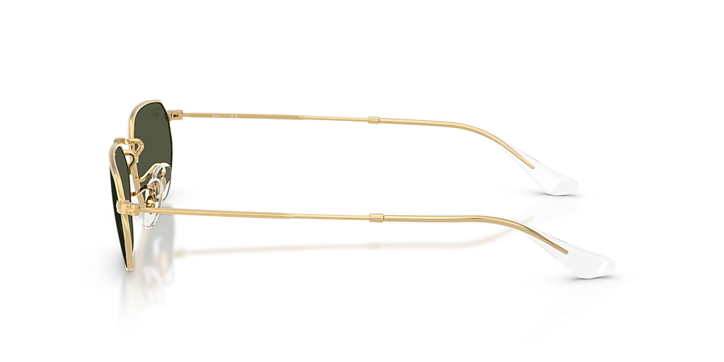 Ray-Ban RB3947 M (54 - 18) with Green lenses and Gold frame