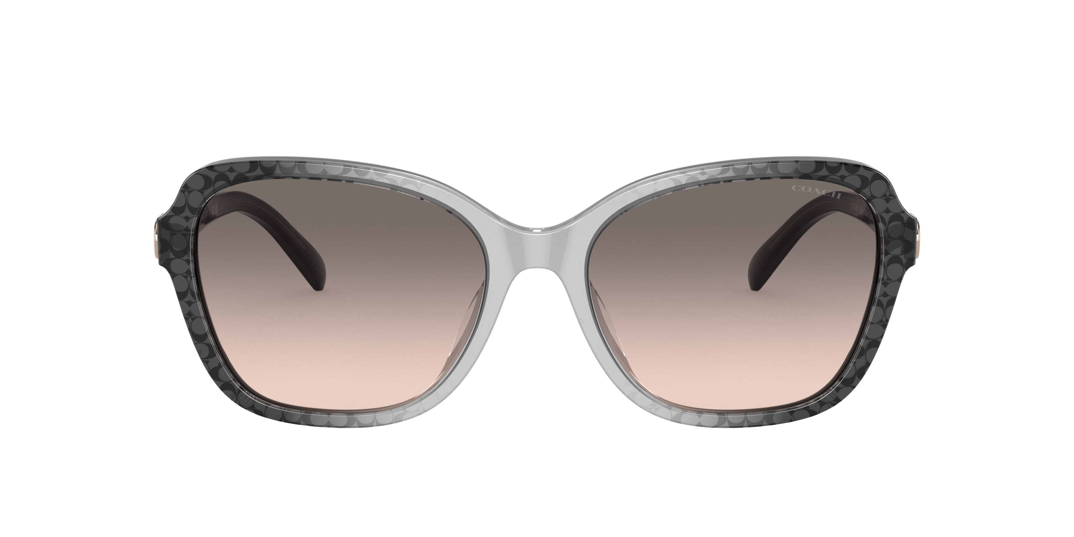 Coach HC8349U CD481 XXL (56 - 18) with Grey lenses and Grey frame