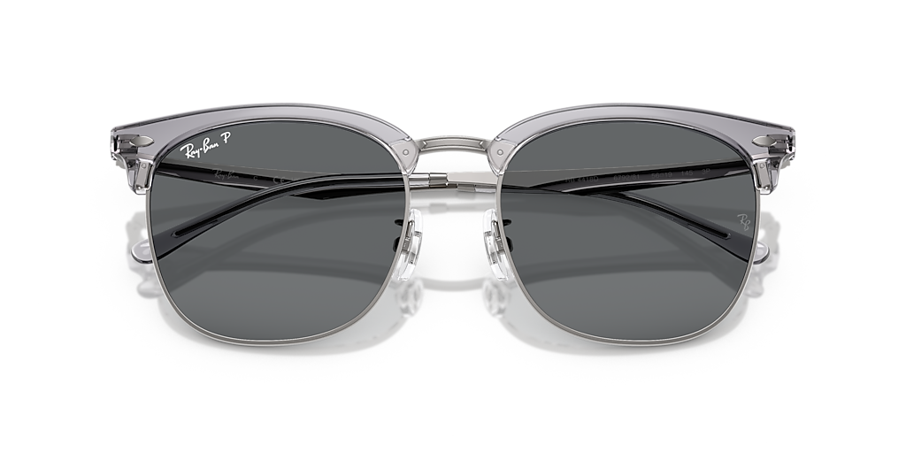 Ray-Ban RB4418D XXL (56 - 19) with Grey lenses and Transparent