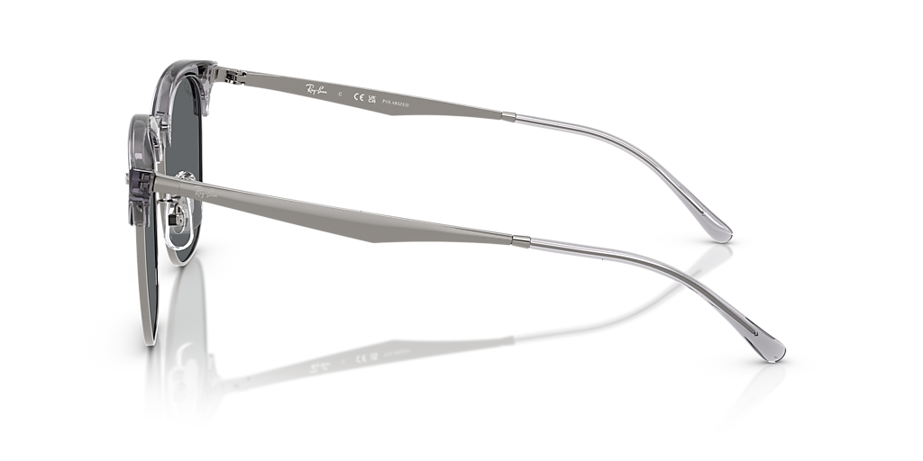 Ray-Ban RB4418D XXL (56 - 19) with Grey lenses and Transparent