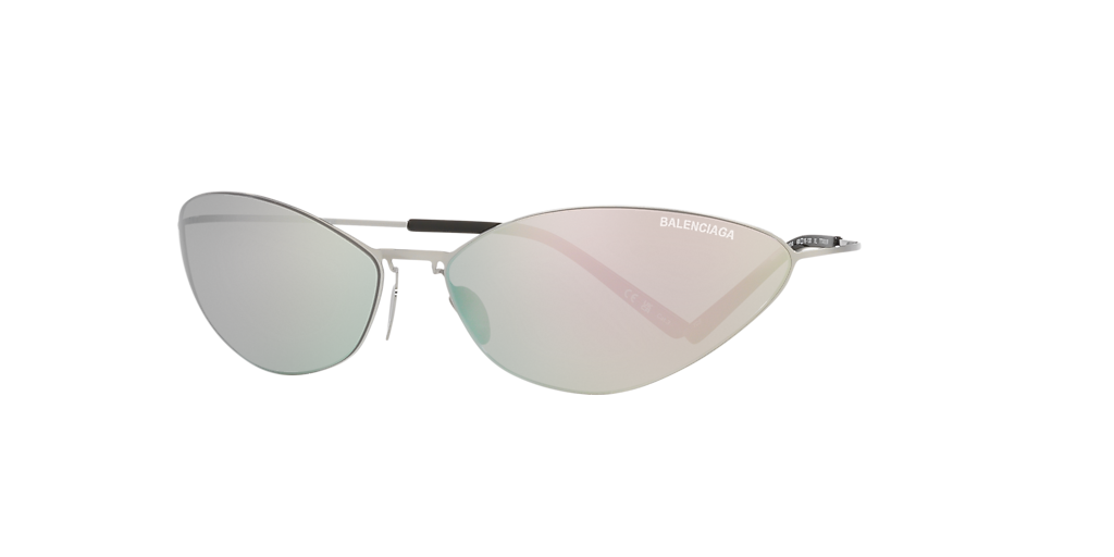 BALENCIAGA サングラス アイウエア 68サイズ BB0350S Balenciaga BB0350S XXL (68 - 16) with Silver lenses and