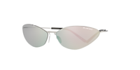 サングラス BALENCIAGA Balenciaga - BB0350S-004 - SILVER-SILVER-SILVER Balenciaga Eyewear BB0350S-004 SILVER-SILVER-SILVER | Black