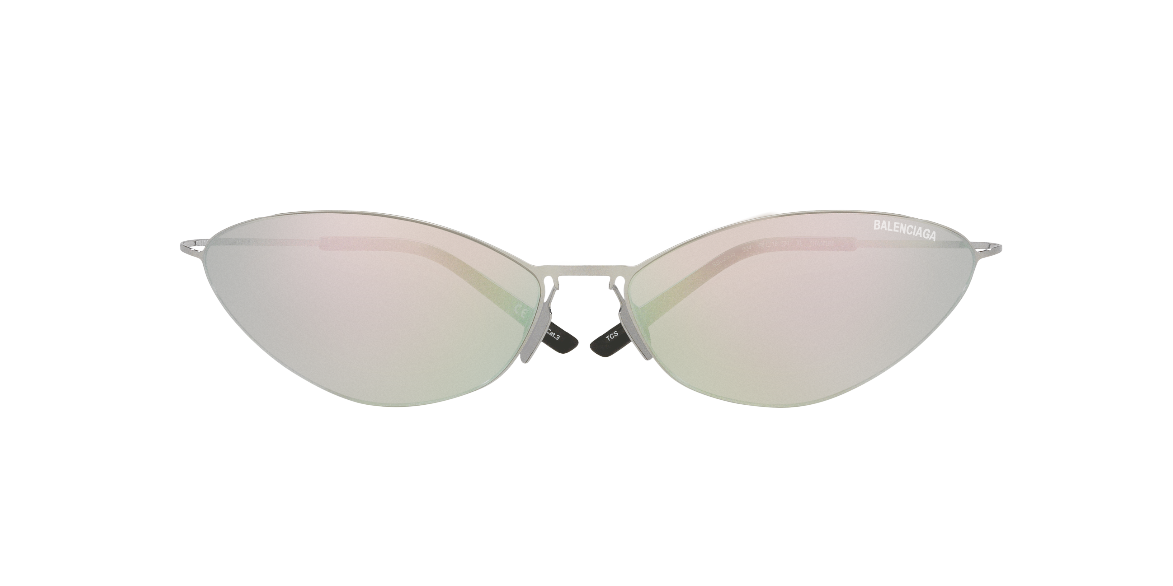 Balenciaga Bb0350s Sunglasses In Silver