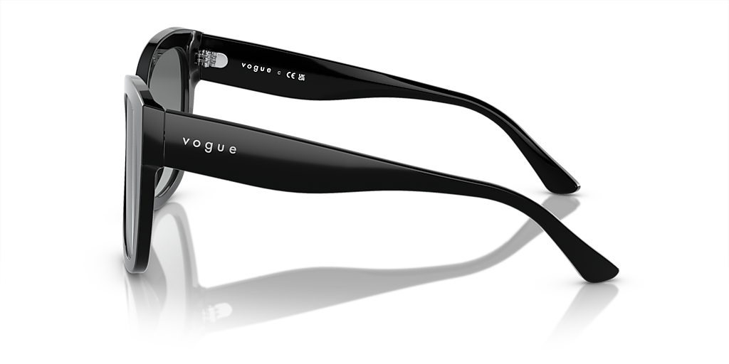 Vogue Eyewear VO5338S M (54 - 19) with Grey lenses and Black