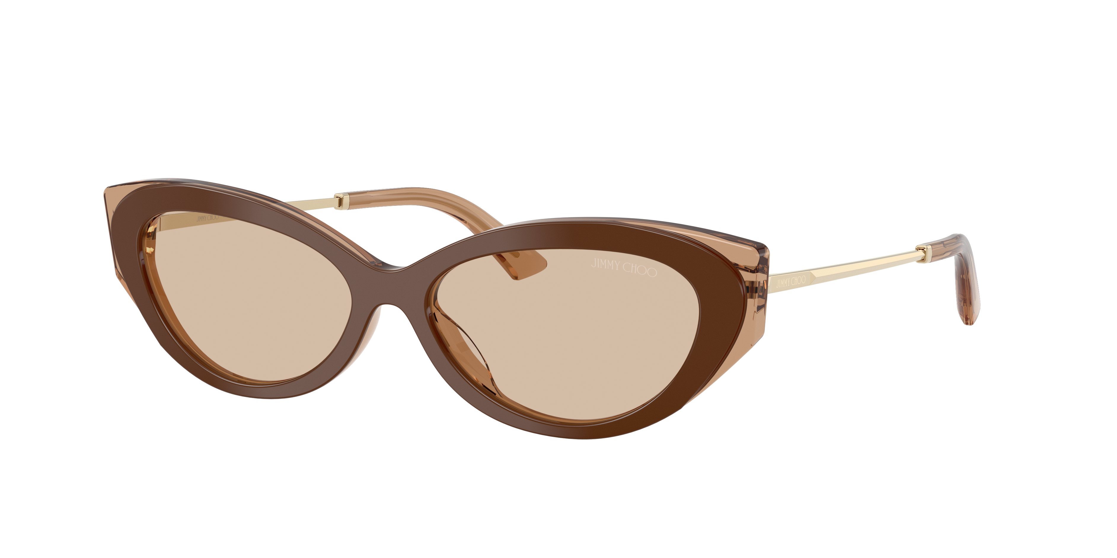 Jimmy Choo Woman Sunglass JC5065U -  Frame color: Brown/Tan, Lens color: Light Brown