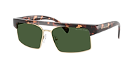 Michael Kors MK2261 Saint Lucia XL (59 - 15) with Green lenses and