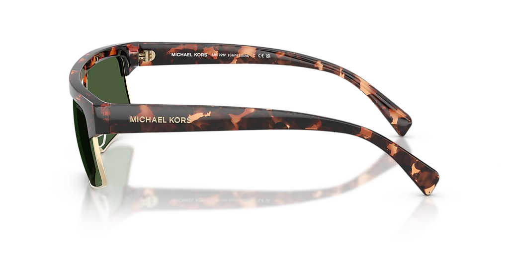 Michael Kors MK2261 Saint Lucia XL (59 - 15) with Green lenses and