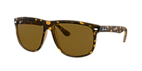 Ray-Ban RB4147 Boyfriend L (60 - 15) with Brown lenses and  display picture 1