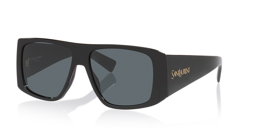 Saint Laurent SL832 M (57 - 15) with Black lenses and Black frame