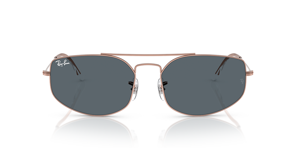 Ray-Ban Explorer V XXL (60 - 17) with Blue lenses and Copper frame