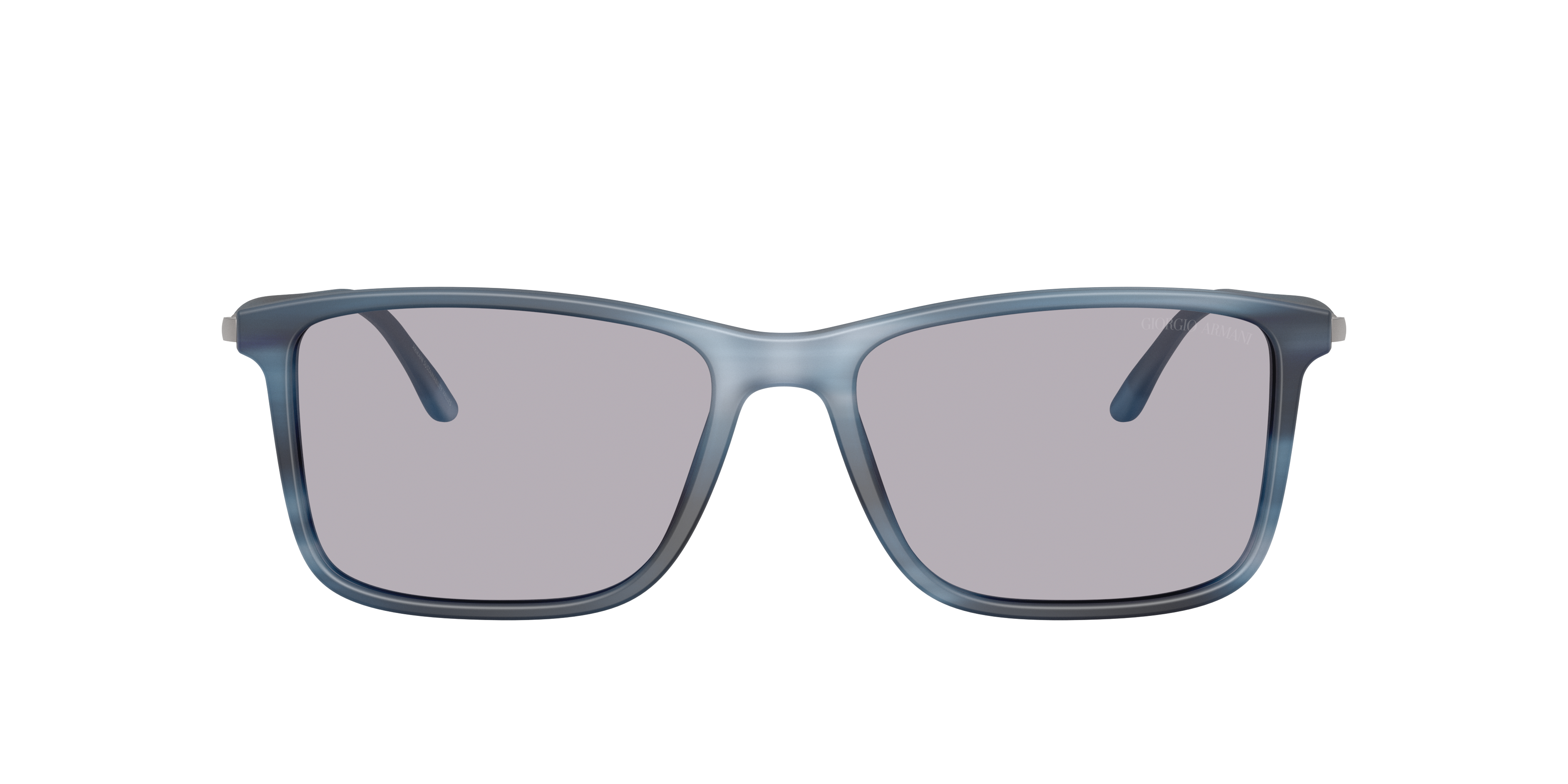 Giorgio Armani Rectangle Frame Sunglasses In Photo Grey