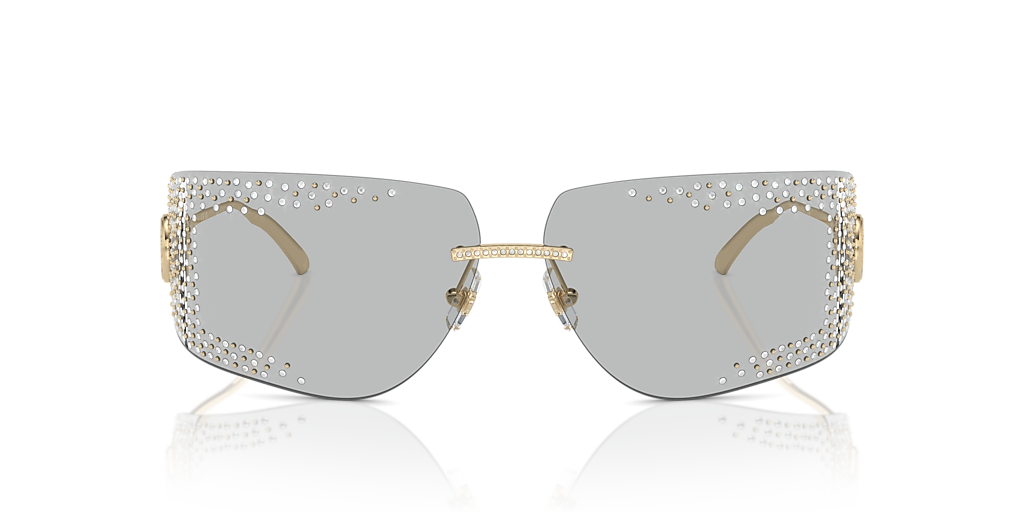 JIMMY CHOO シルトフレムサンクラス JC4009B 30067N Jimmy Choo JC4009B XXL (78 - 12) with Grey lenses and Gold