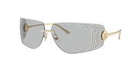 Jimmy Choo JC4009B XXL (78 - 12) with Grey lenses and Gold