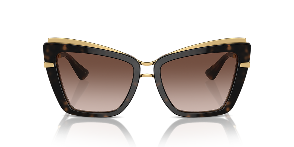 DOLCE & GABBANA ラウントトゥロファ CM0078A3G54 80024 Dolce&Gabbana DG4451 S (55 - 15) with Brown lenses and
