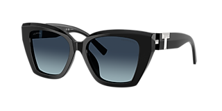 Tiffany & Co. TF4217 L (59 - 16) with Grey lenses and Blue  display picture 1