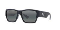 サングラス Maui Jim Maui Jim - KAOLU - grey kaolu shiny black Amazon.com: Maui Jim Kaolu Square Sunglasses, Matte Blue