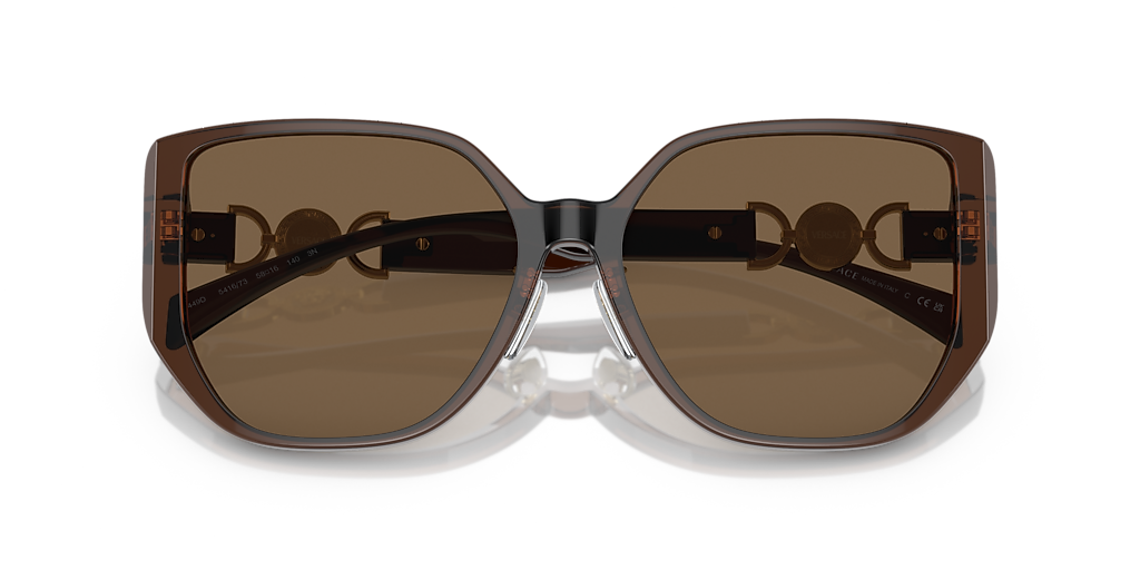 Versace VE4449D L (58 - 16) with Brown lenses and Brown frame