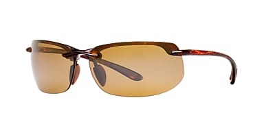 Maui Jim Banyans 67 HCL® Bronze Mirror Polarized & Tortoise Brown  