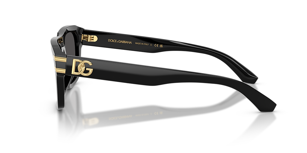Dolce&Gabbana DG4496 L (54 - 21) with Grey lenses and Black frame