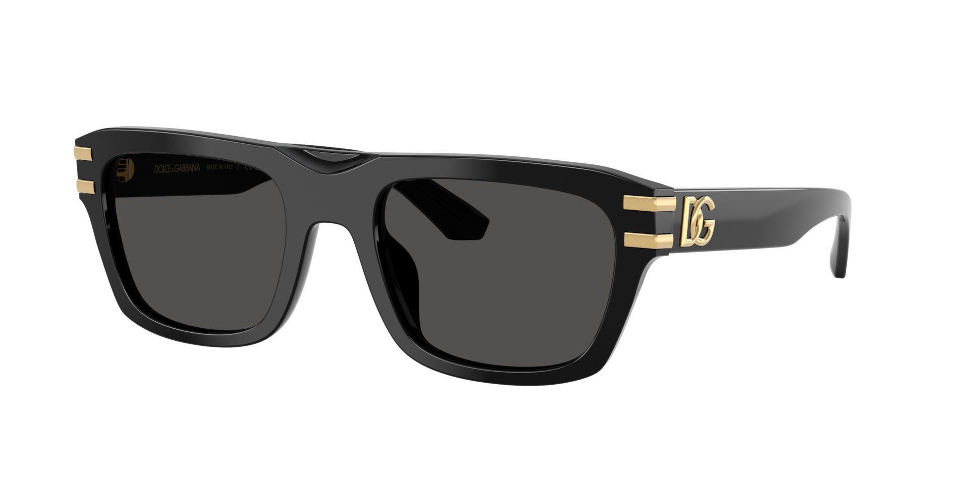 Dolce&Gabbana DG4496 L (54 - 21) with Grey lenses and Black frame 