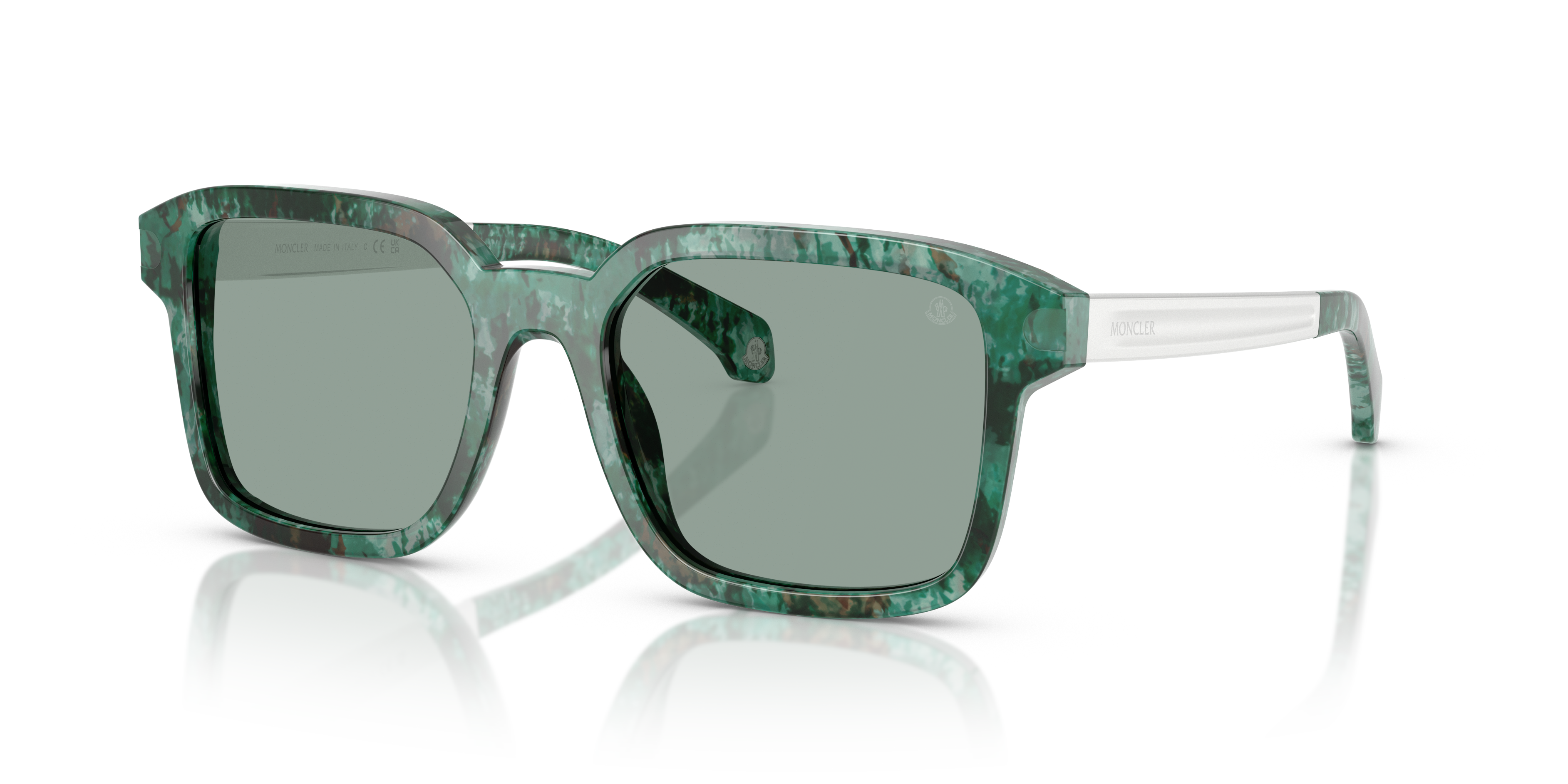 MONCLER ラウントフレムサンクラス ME8006 50075 Moncler ME8006 Sunglasses | FramesDirect.com