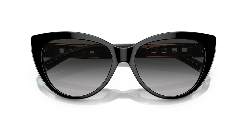 Tiffany & Co. TF4196 M (56 - 16) with Grey lenses and Black