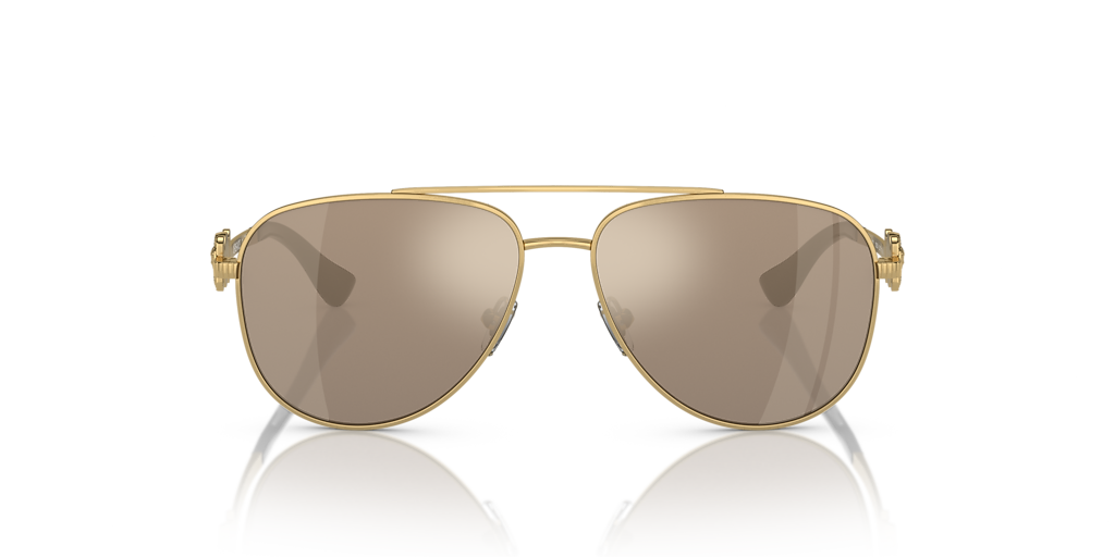 Versace VK2002 Kids L (52 - 13) with Gold lenses and Gold frame