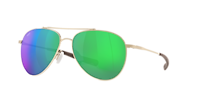 COSTA 6S6005 Cook Shiny Gold - Women Sunglasses, Green Mirror Lens