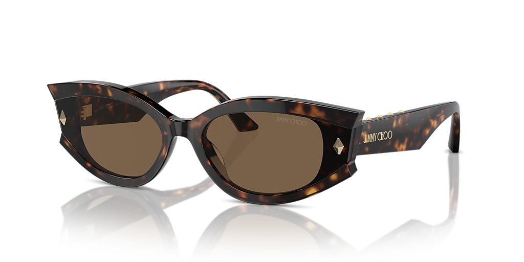 Jimmy Choo JC5015U XS (61 - 17) with Brown lenses and