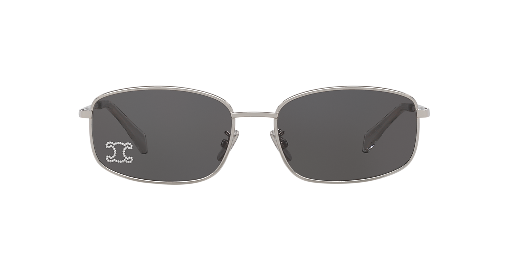 Celine Triomphe CL40285U XL (60 - 18) with Grey lenses and