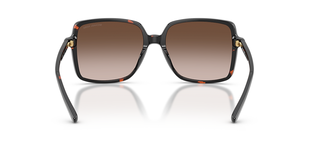 MICHAEL KORS MK2098U Isle Of Palms Dark Tortoise - Women Sunglasses, Smoke Gradient Lens