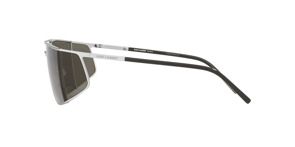 SAINT LAURENT SL 750 Silver - Men Sunglasses, Grey Lens