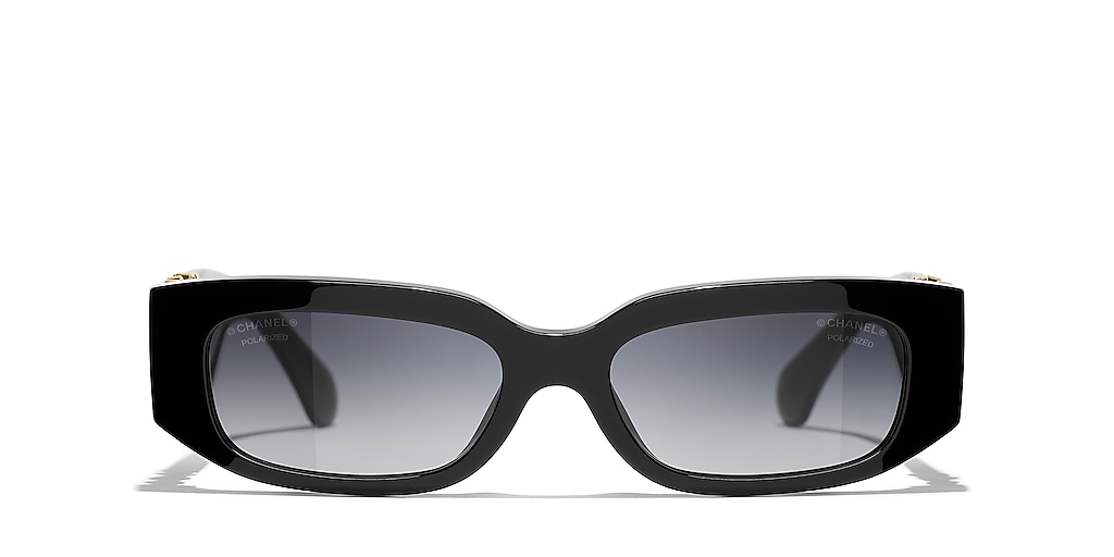 CHANEL  Chanel Rectangle Sunglasses CH5544 XS (53 - 17) with Grey lenses