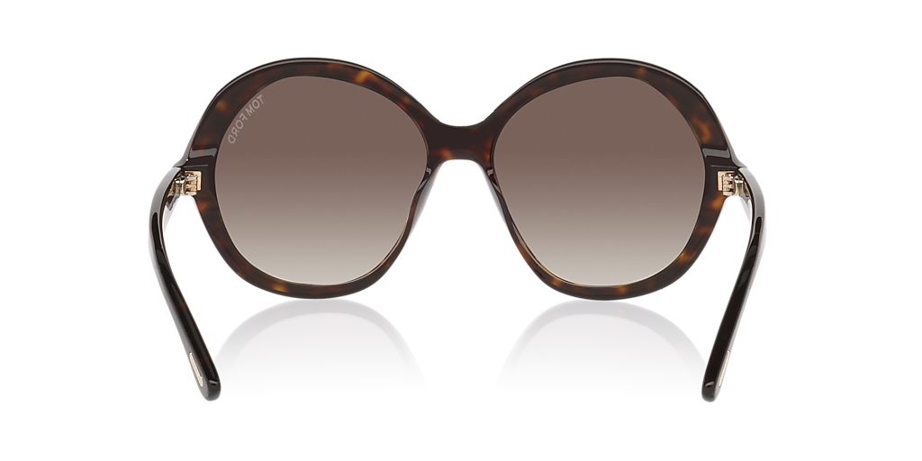 Tom Ford Annabelle-02 XXL (60 - 16) with Grey lenses and Tortoise