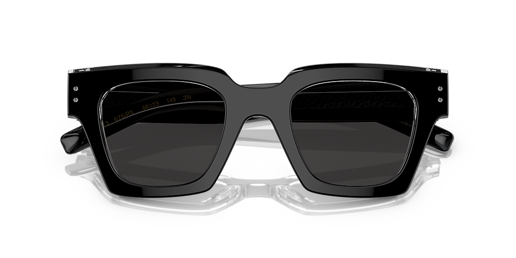 【Dolce & Gabbana】 ☆サングラス DG4438☆ Amazon.com: Dolce & Gabbana Sunglasses DG 4438 501/87 Black