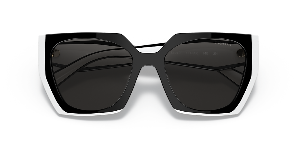 【男女兼用】PRADAプラダ サングラス PR15WS Prada PR 15WS M (54 - 19) with Grey lenses and Black frame
