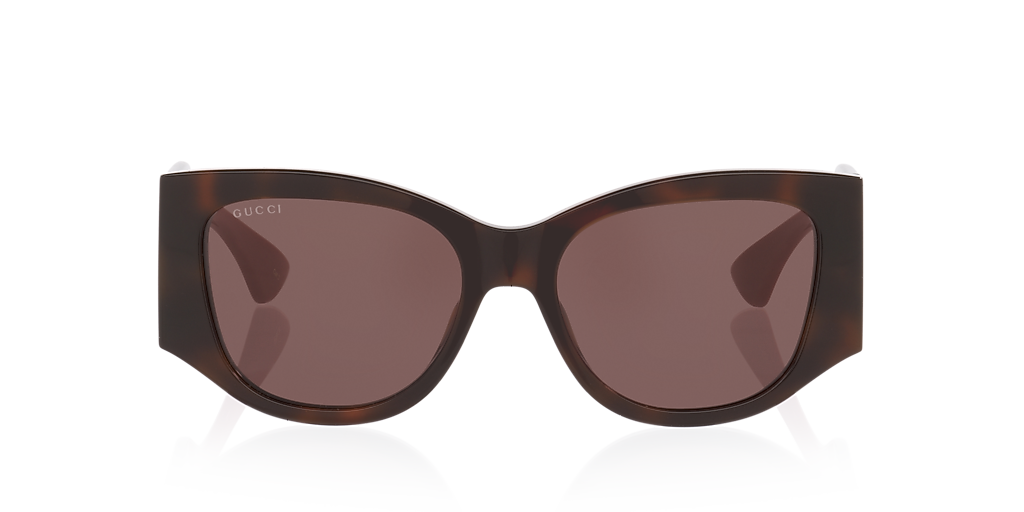 Gucci Gg2115S M (55 - 18) with Brown lenses and Tortoise frame