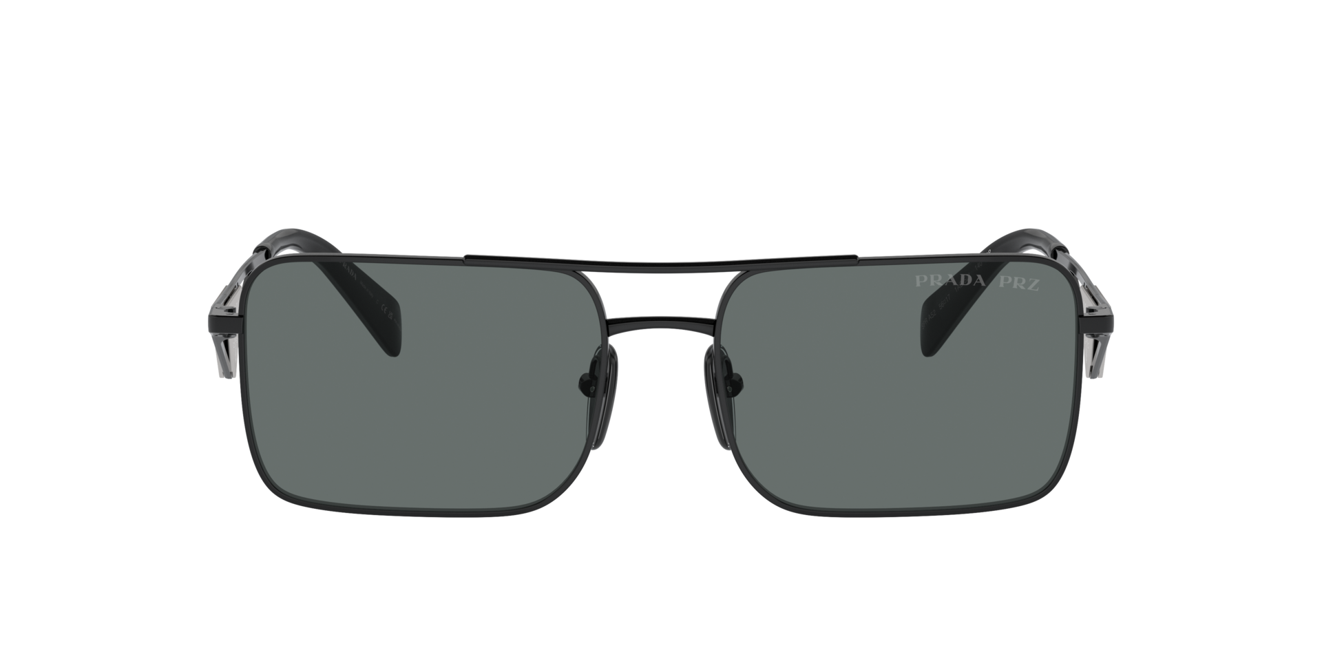 Prada PR A52S L (56 - 17) with Grey lenses and Black frame 