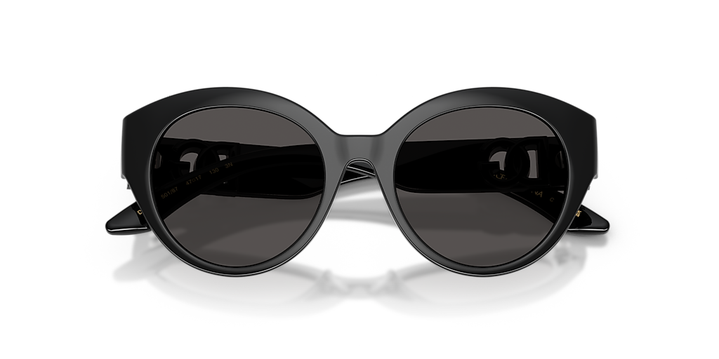 Dolce&Gabbana DX6010 S (47 - 17) with Grey lenses and Black frame