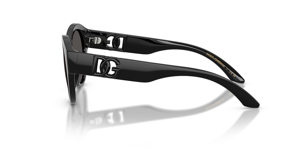 Dolce&Gabbana DX6010 S (47 - 17) with Grey lenses and Black frame