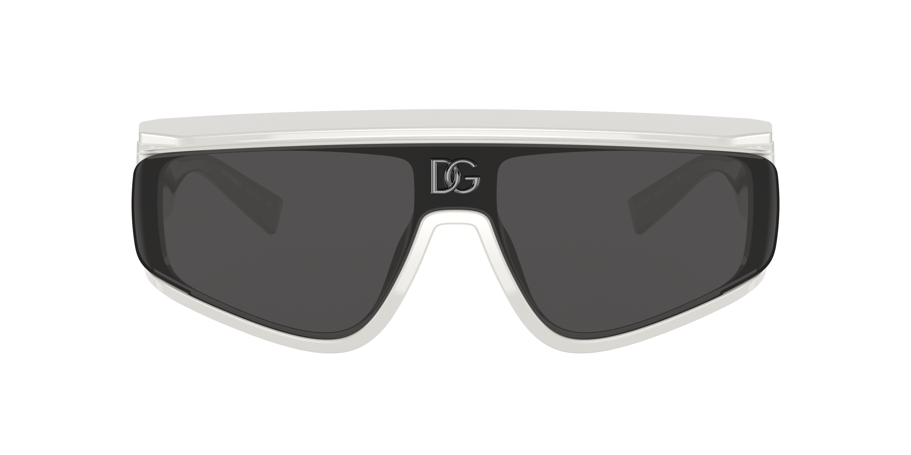 Dolce&Gabbana DG6177 XXL (0 146) with Grey lenses and White - Main Image