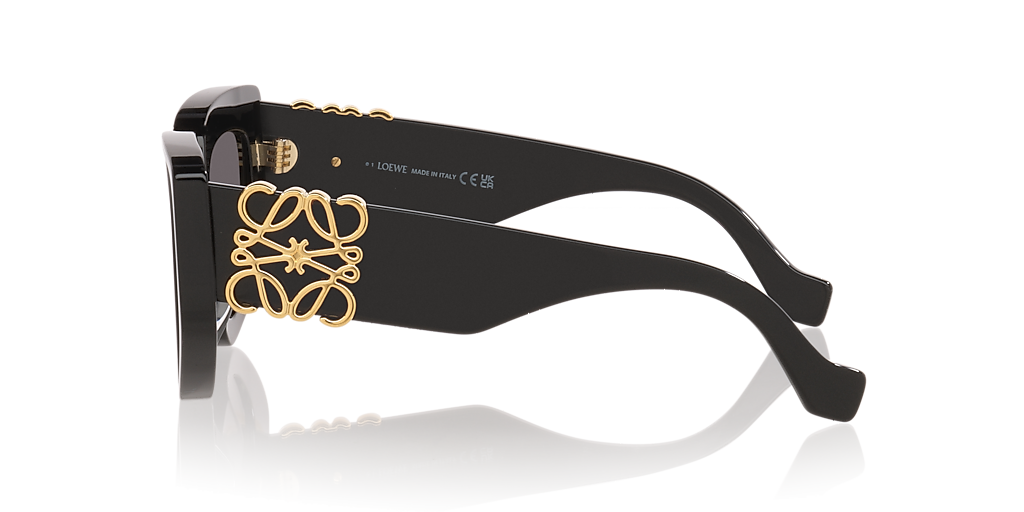 LOEWE Anagram LW40154U Black - Women Sunglasses, Grey Lens