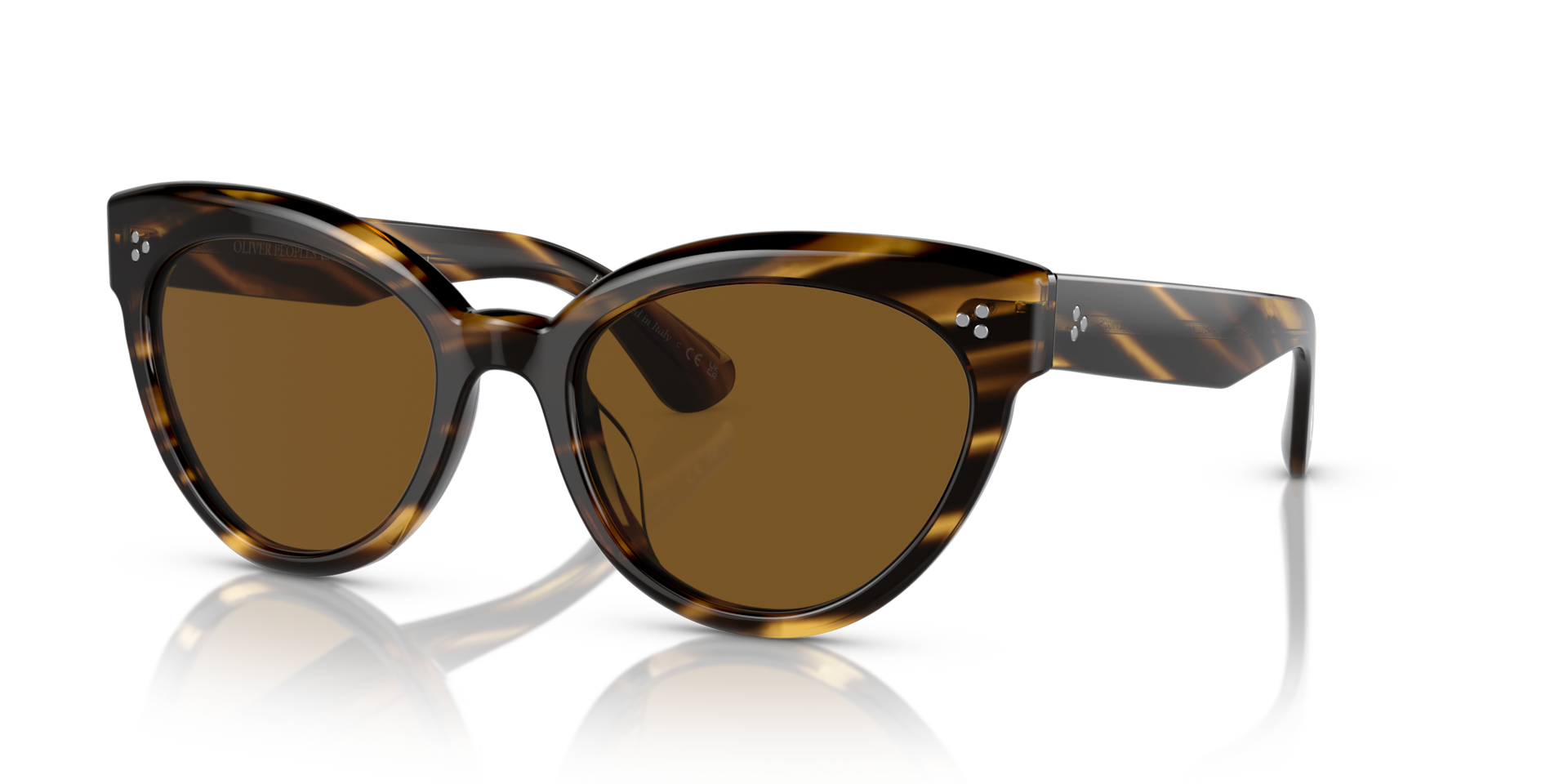 OLIVER PEOPLES: Roella Oliver Peoples - Roella Black & Gray Gradient Sunglasses main image 3