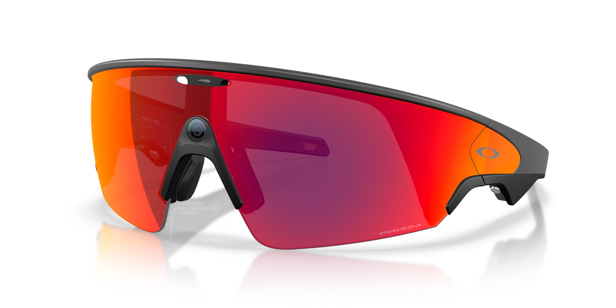 OW8001 Oakley Meta Vanguard Black - Unisex Sunglasses, Prizm Road Lens